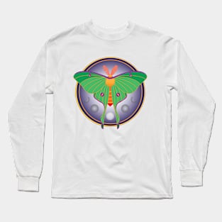 Luna Moth Long Sleeve T-Shirt